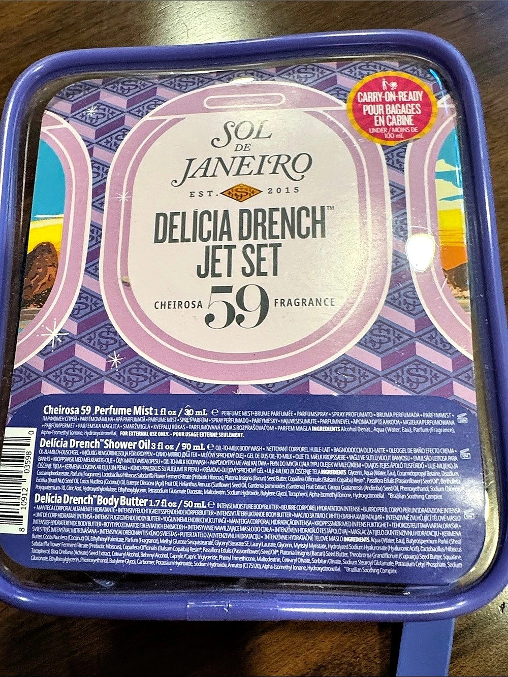 Sol de Janeiro Delícia Drench Jet Set Body Care Set